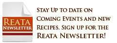 Sign Up for the Reata Newsletter